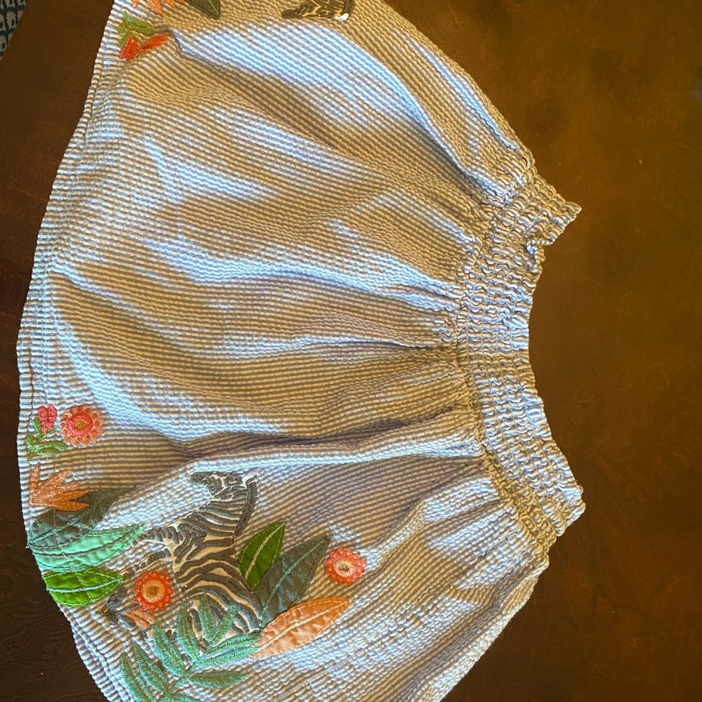 Mini Boden adorable animal skirt. Size 3-4 toddler.